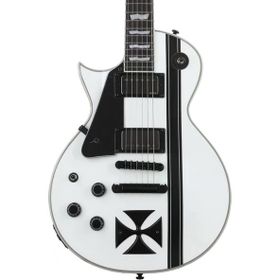ESP LTD James Hetfield Signature Iron Cross Snow White Solak Elektro Gitar