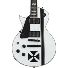 ESP LTD James Hetfield Signature Iron Cross Snow White Solak Elektro Gitar