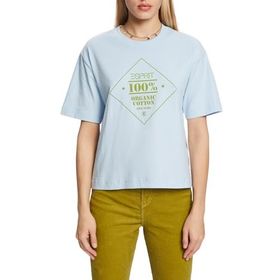 Espirt Baskılı jarse 410 Pastel Mavi Erkek T-shirt