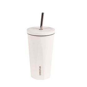 Espressolab No:81 Paslanmaz Çelik Beyaz Pipetli 500 ml Termos