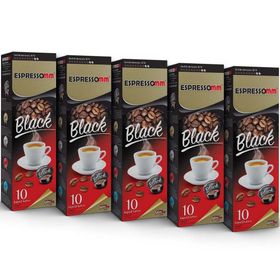 Espressomm 50 Adet Tchıbo Uyumlu Espresso Black Kapsül Kahve