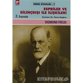 ESPRILER VE BİLİNÇDIŞI İLE İLİŞKİLERİ - SIGMUND FREUD