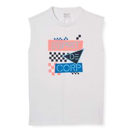 Esprit 100 Beyaz Erkek T-Shirt