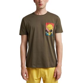 Esprit 355 Koyu Haki Erkek T-Shirt