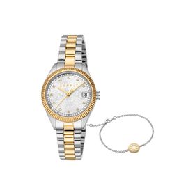 Esprit ES1L433M0055 Kadın Kol Saati ve Bileklik Seti
