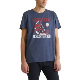 Esprit Jarse Baskılı Lacivert Erkek T-shirt