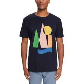 Esprit Jarse Baskılı Lacivert Erkek T-shirt