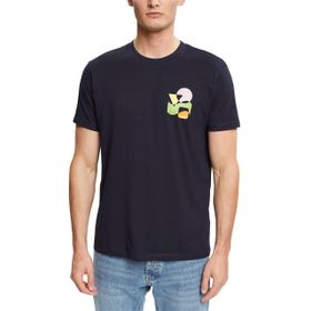 Esprit Jarse Baskılı Lacivert Erkek T-shirt