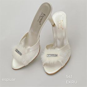 Espuar 541 Ekru Kadın Terlik