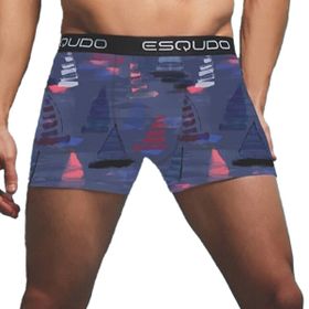 Esqudo ESBXD0032 Dgtl Erkek Çok Renkli Günlük Stil Boxer