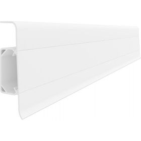 Esquero ESQ601 6.66 cm Beyaz VOX Kablo Kanallı PVC Süpürgelik