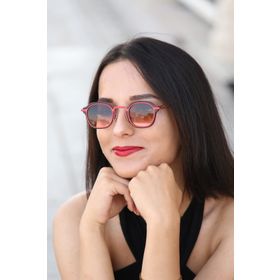 Esrada 0089 45-27-140 Mor Kadın Güneş Gözlüğü