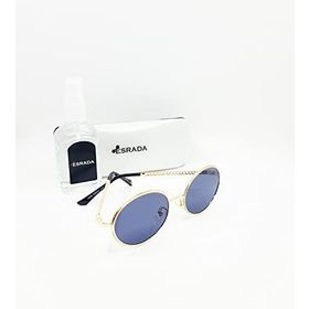 Esrada 0248 53-23/142 Altın Oval Kahve Kadın Güneş Gözlüğü
