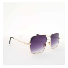 Esrada 1-49 54-18-140 Unisex Gold Kare Güneş Gözlüğü