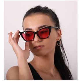 Esrada 1005 Siyah Cat Eye Kadın Güneş Gözlüğü