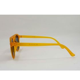 Esrada 46-20-140 2021 09M Oval Turuncu Çerçeve Füme Cam Unisex Güneş Gözlüğü