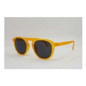 Esrada 46-20-140 2021 09M Oval Turuncu Çerçeve Füme Cam Unisex Güneş Gözlüğü