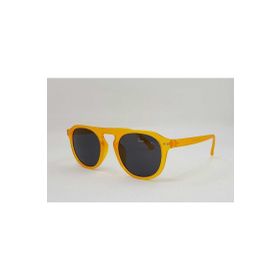 Esrada 46-20-140 2021 09M Oval Turuncu Çerçeve Füme Cam Unisex Güneş Gözlüğü