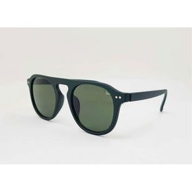 Esrada 46-20-140 2021 23M Oval Yeşil Çerçeve Yeşil Cam Unisex Güneş Gözlüğü