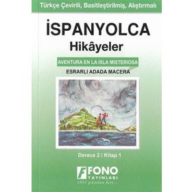 Esrarlı Adada Macera Cep Boy Derece 2 İspanyolca Hikayeler