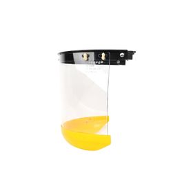 Essafe GE-1255-10 Barete Takılabilen 20x40 cm Şeffaf Çene Korumalı Siperlik
