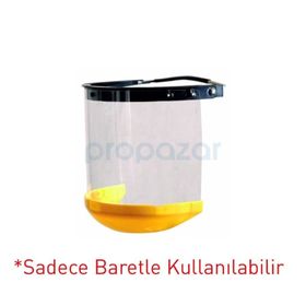 Essafe GE-1255 Barete Takılabilen 20x40 cm Şeffaf Siperlik