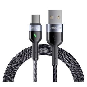 Essager Led Işıklı 3.0 A 1 mt Type-C Şarj Data Kablosu