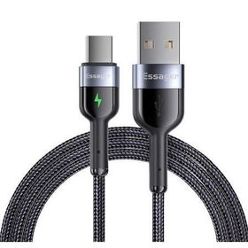 Essager Led Işıklı 3.0 A 1 mt Type-C Şarj Data Kablosu