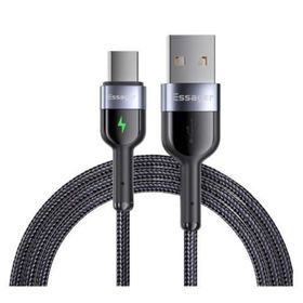Essager Led Işıklı 3.0 A 1 mt Type-C Şarj Data Kablosu