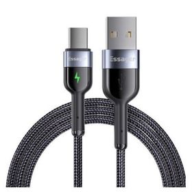 Essager Led Işıklı 3.0 A 1 mt Type-C Şarj Data Kablosu