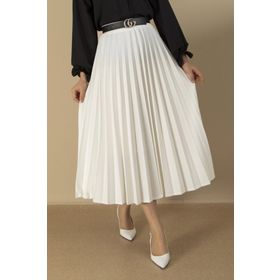 Essah Moda ME000325 Beyaz Kadın Etek