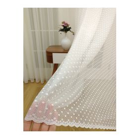 Esse Home Puantiyeli Dantel Normal Pile 1-2.5 100x260 cm Tül Perde