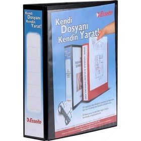 Esselte 4656 Siyah 2 Halkalı Klasör