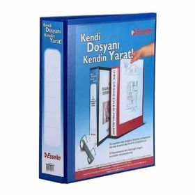 Esselte 46565411535 Mavi 4D Mekanizmalı Klasör