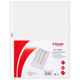 Esselte 4798 A4 100'lü Şeffaf Poşet Dosya