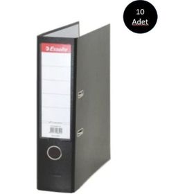 Esselte 9940 10 Adet Eko Plastik Geniş Siyah Büro Klasörü