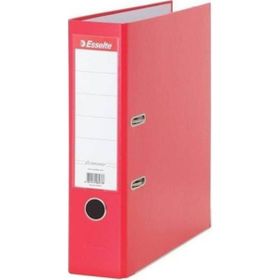 Esselte 9940 Eko 3'lü Plastik Geniş Kırmızı Klasör