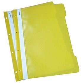 Esselte SLT-4199 Sarı 50'li Plastik Telli Dosya