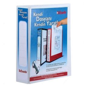 Esselte SLT-4656321 Beyaz 30 mm Halkalı Klasör