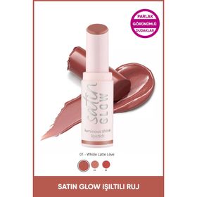 Essence 01 Satin Glow Parlak Ruj
