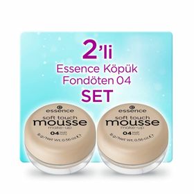 Essence Soft Touch Mousse Matt Ivory 04 Köpük Fondöten