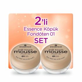 Essence Soft Touch Mousse Matt Sand 01 Köpük Fondöten