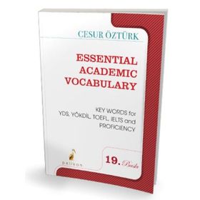 Essential Academic Vocabulary-Pelikan Yayınları