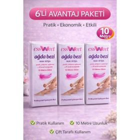Essweet 6x10 m Dilimli Ağda Bezi