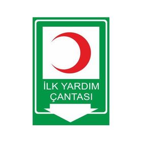 Este Uyarı Levhaları İlk Yardım Çantası 25x35 cm Uyarı Levhası