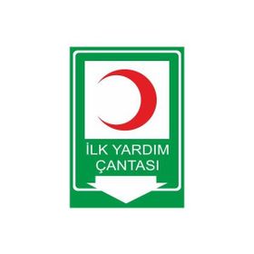 Este Uyarı Levhaları İlk Yardım Çantası 25x35 cm Uyarı Levhası