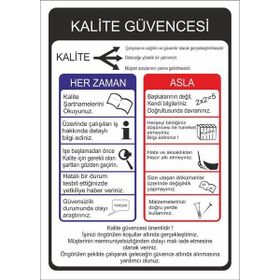 Este Uyarı Levhaları Kalite Güvencesi 25x35 cm Uyarı Levhası
