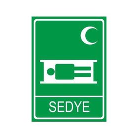 Este Uyarı Levhaları Sedye 25x35 cm Uyarı Levhası