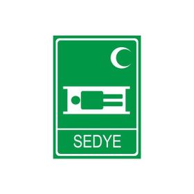 Este Uyarı Levhaları Sedye 25x35 cm Uyarı Levhası