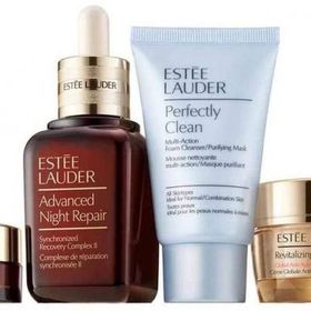 Estee Lauder Advanced Night Repair Serum 7 ml + Göz Kremi 15 ml + Supreme Soft Nemlendirici 5 ml Cilt Bakım Seti